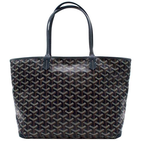 goyard bag navy|goyard artois bag price.